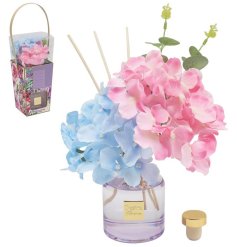 Blue & Pink Hydrangea Diffuser, 200ml