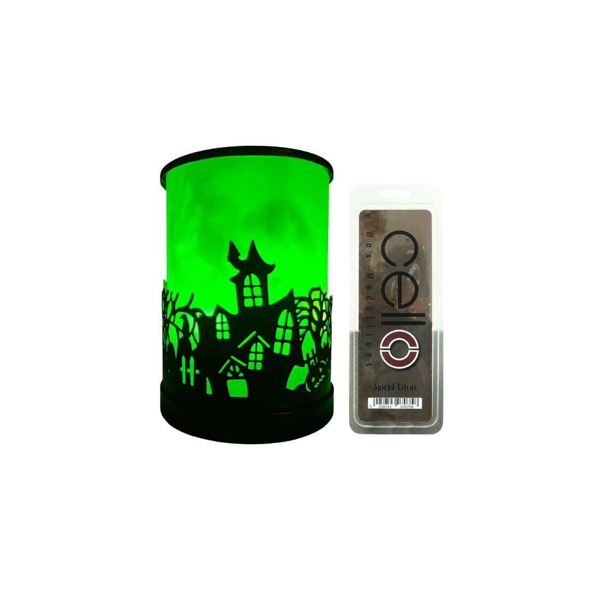 Cello - Haunted House Electric Melt Burner with Spiced Citrus Medallion