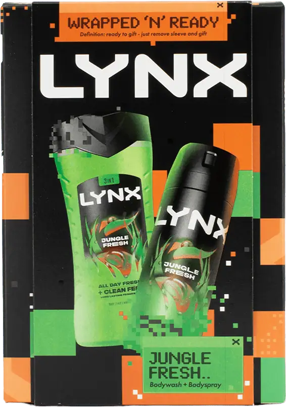 Lynx Duo Jungle Fresh Gift Set