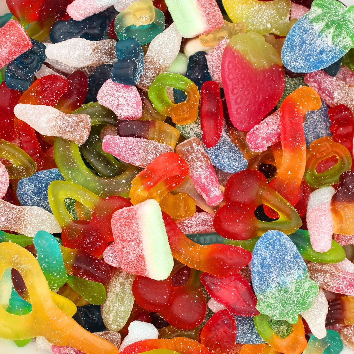 10kg Ultimate Jelly & Fizzy Sweets - Huge Pick & Mix Pouch
