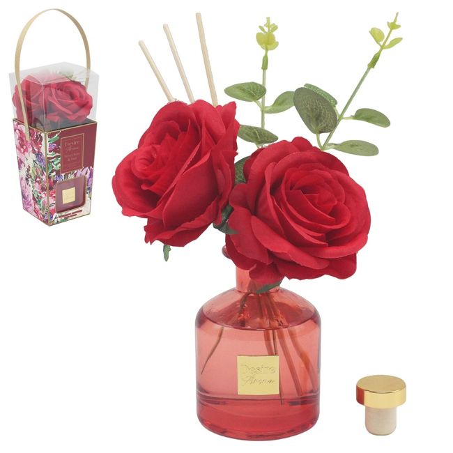 Desire Diffuser with Flowers - Rose