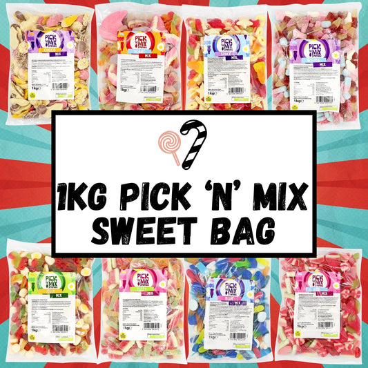 1kg Pick N Mix Sweets Bag