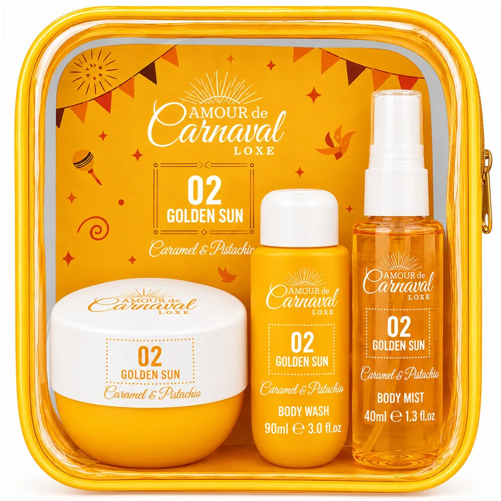 Amour De Carnaval Luxe Golden Sun Set 3pc 🔍