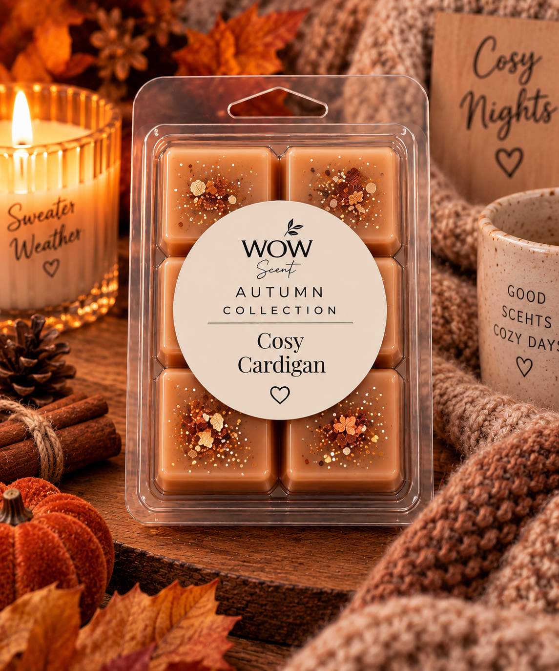 Autumn & Halloween Wax Melts | Cosy Seasonal Home Fragrance