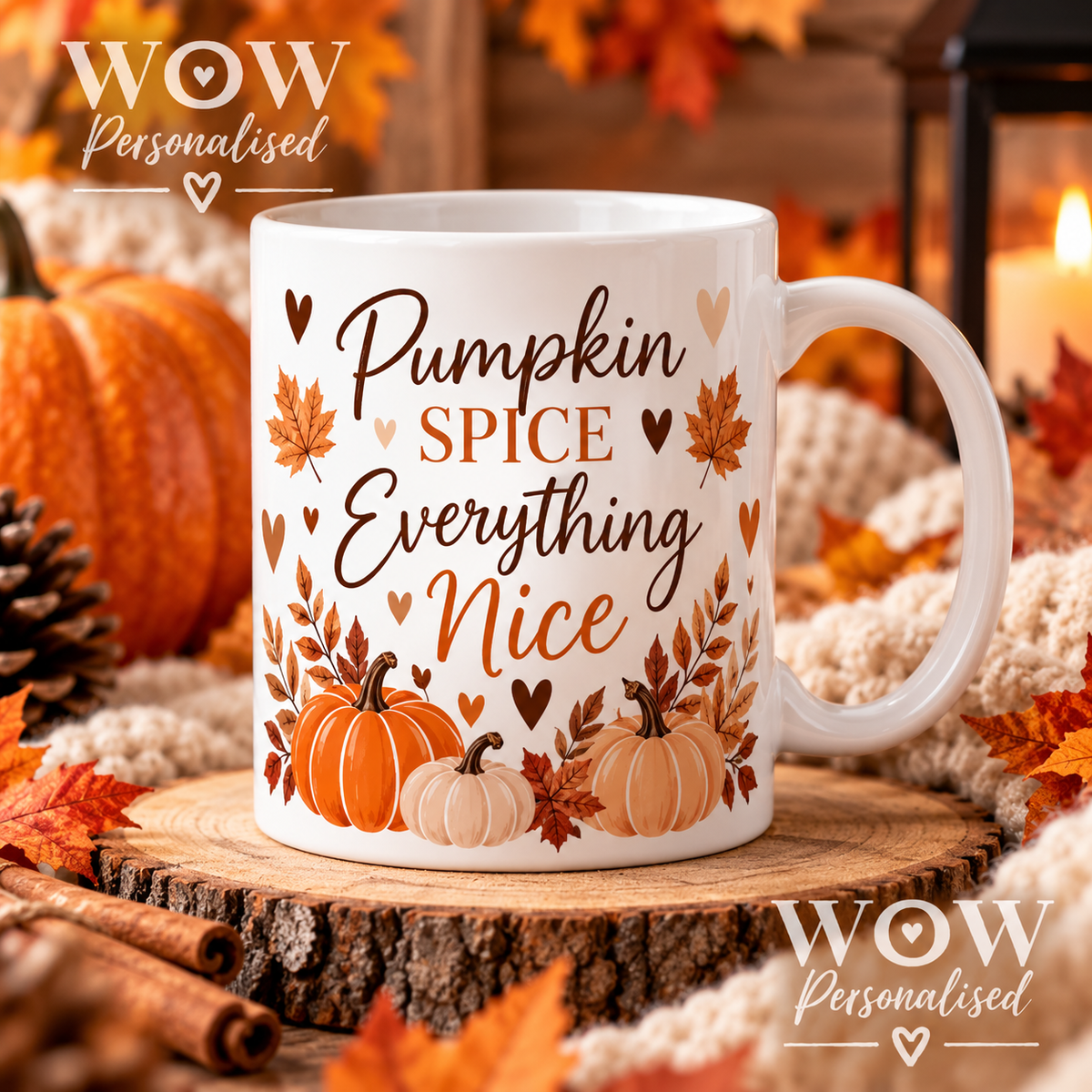 Pumpkin Spice Everything Nice 11oz Mug | Autumn Coffee Mug