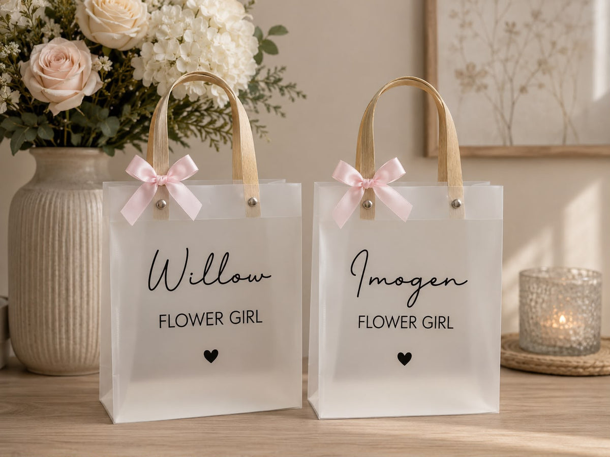 Personalised Wedding Gift Bags | Bridesmaid & Bridal Party Bags