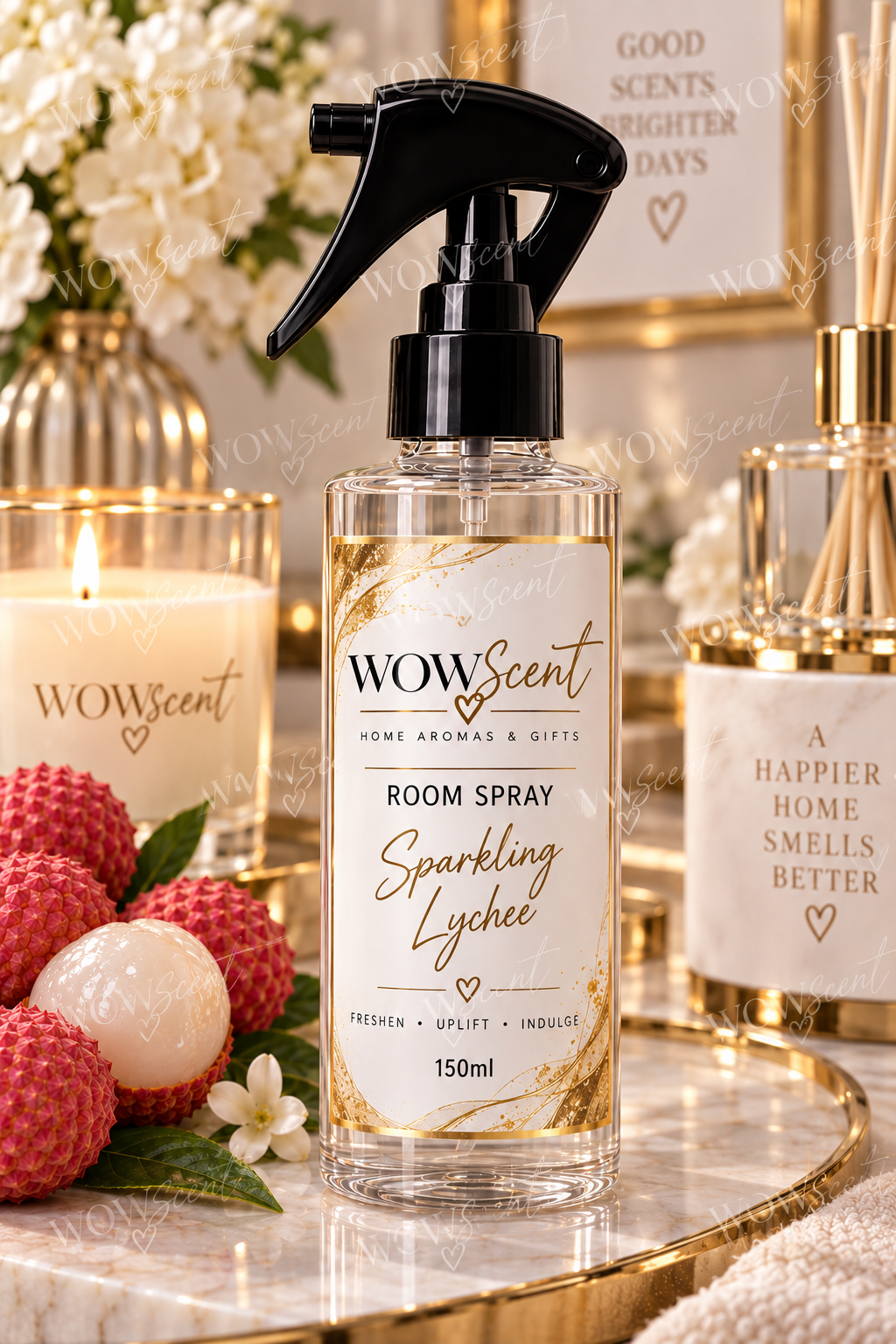 Clean & Laundry Room Sprays 150ml | Fresh Home Fragrance | WOWscent