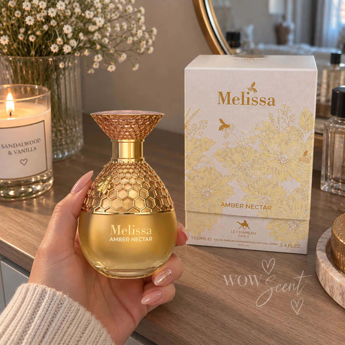 Le Chameau Melissa Amber Nectar Eau De Parfum 100ml