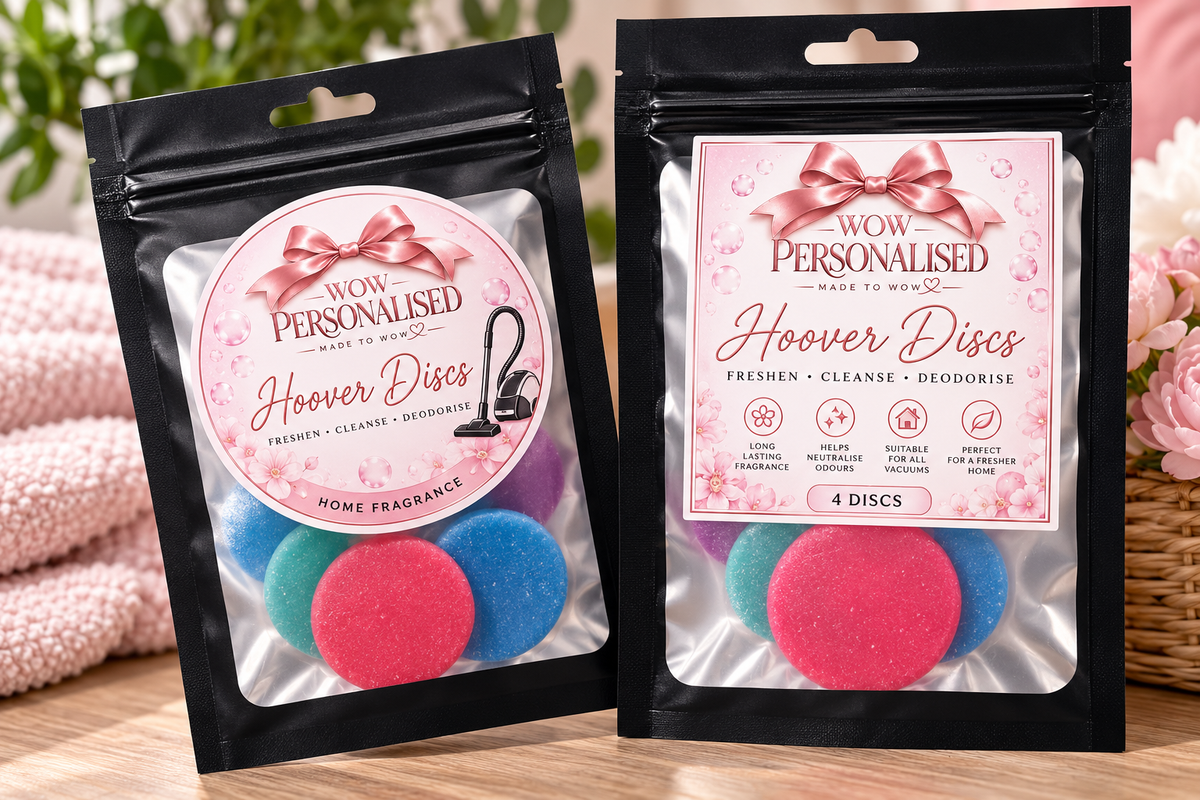 Scented Hoover Discs | Vacuum Cleaner Fresheners | 3 & 4 Packs