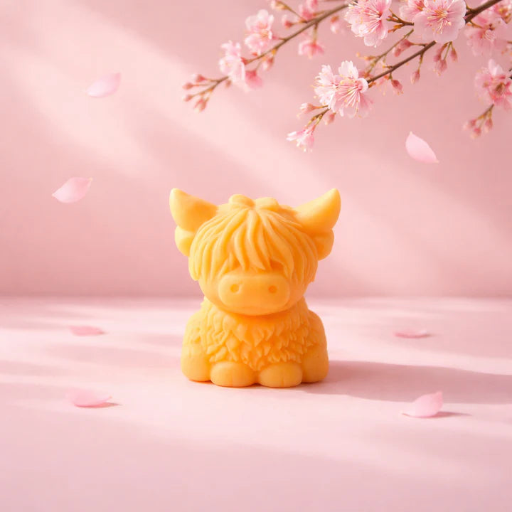 Mandarin & Peach Highland Cow Wax Melt