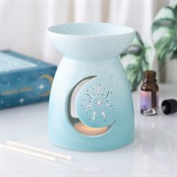 Blue Moon Cut Out Oil Burner