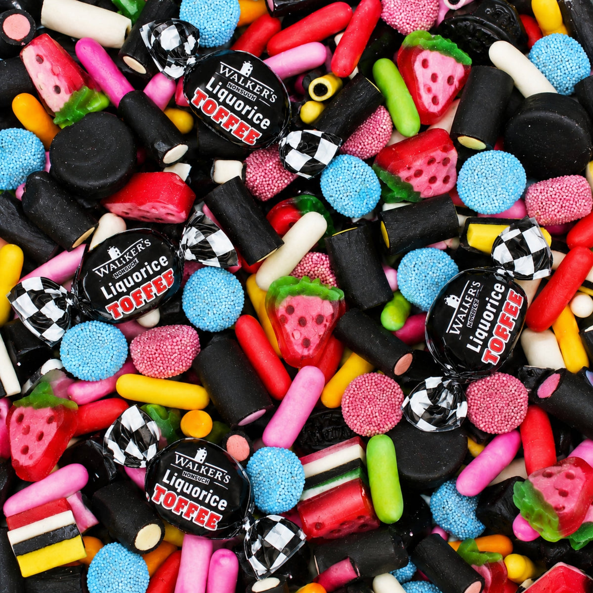 Pick and Mix Sweets - 1kg Sweet Pouches - Retro & Traditional