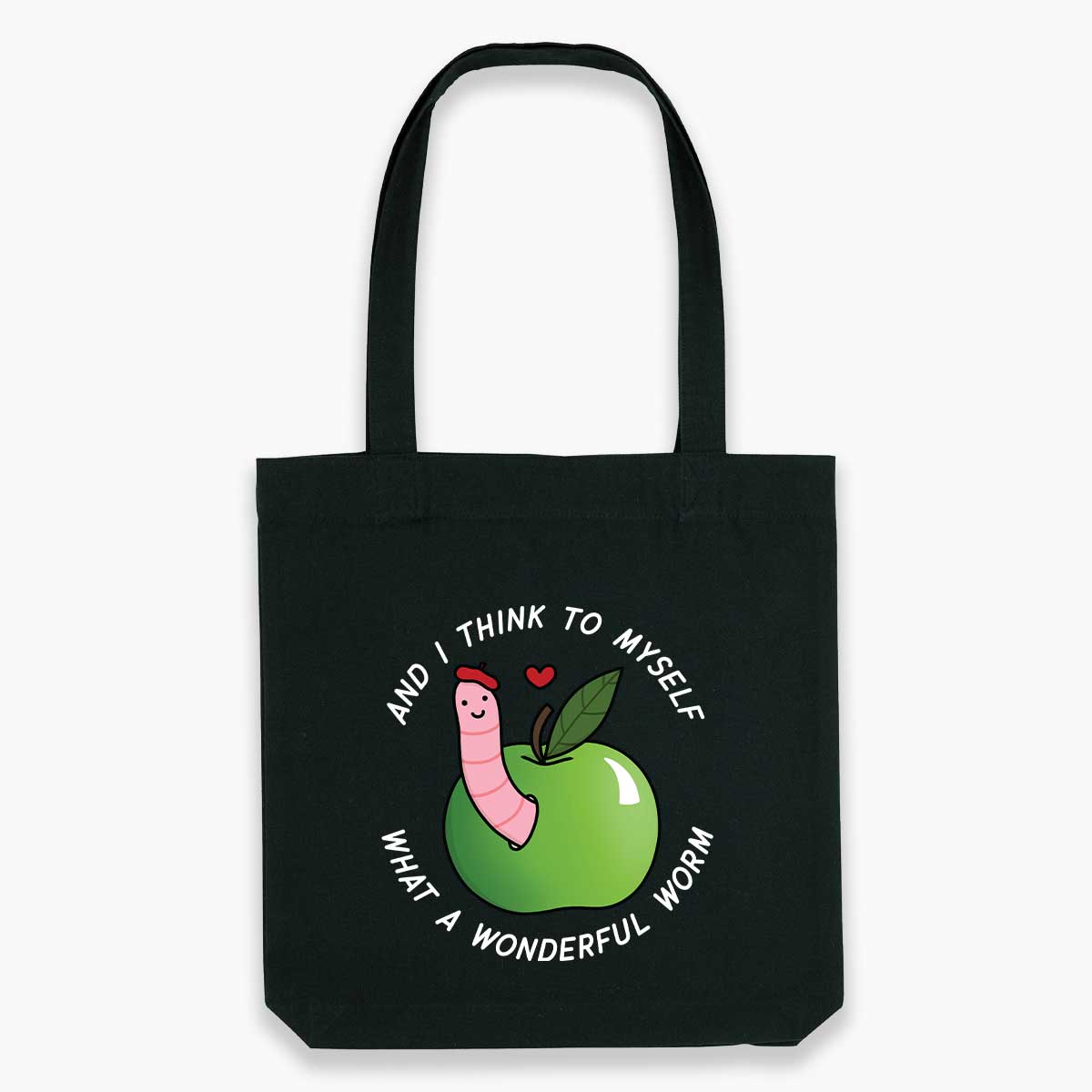 A Wonderful Worm Tote Bag