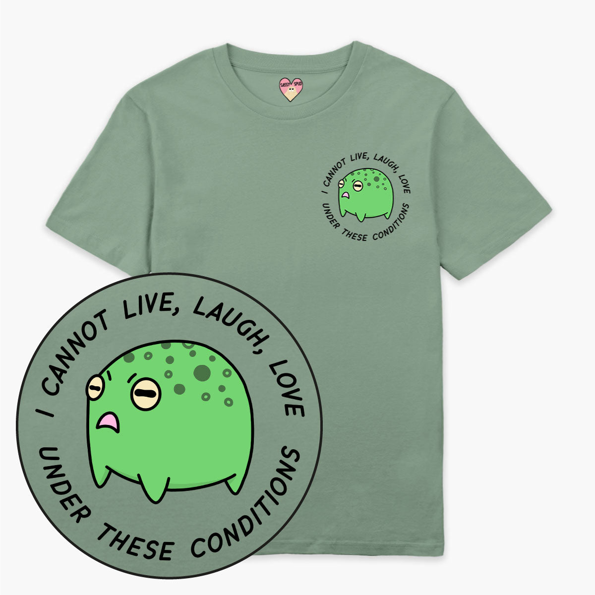 Angry Frog T-Shirt (Unisex)