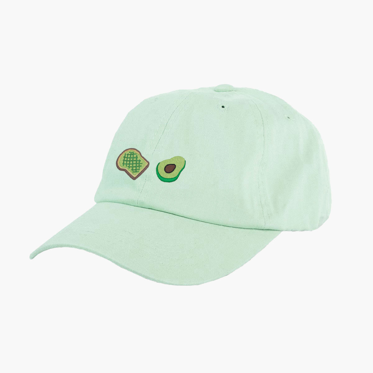 Avocado Toast Embroidered Mom Cap