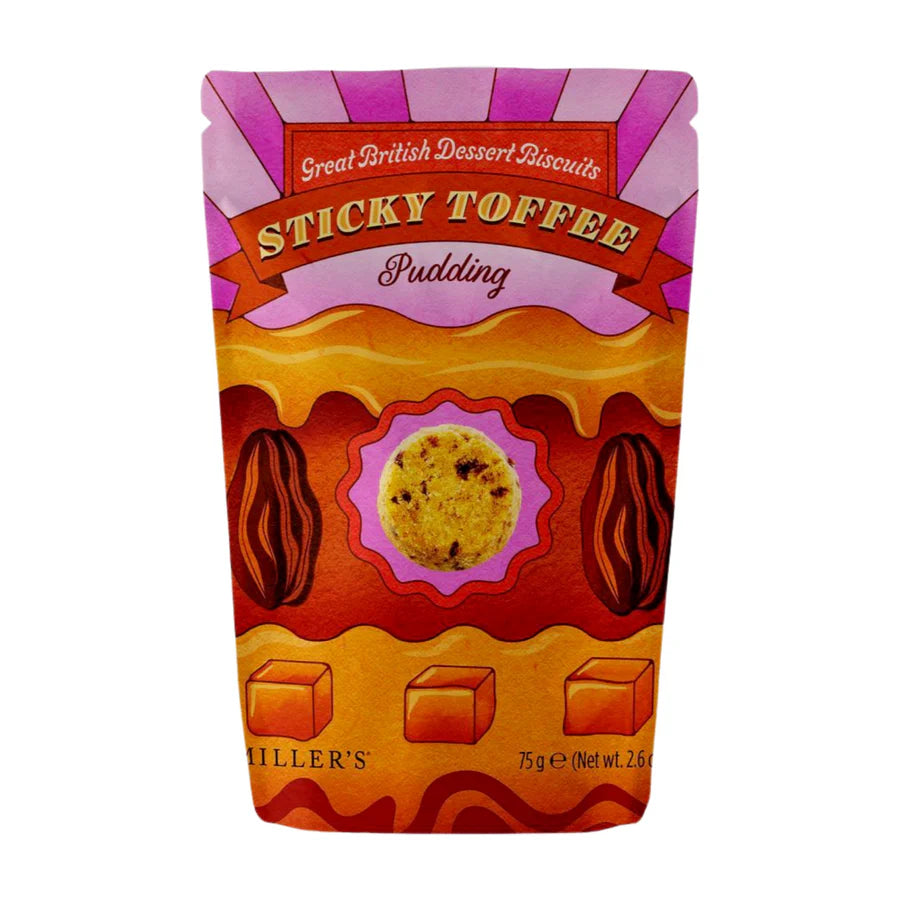 Artisan Biscuits Great British Dessert Biscuits Sticky Toffee Pudding Biscuits (75g)