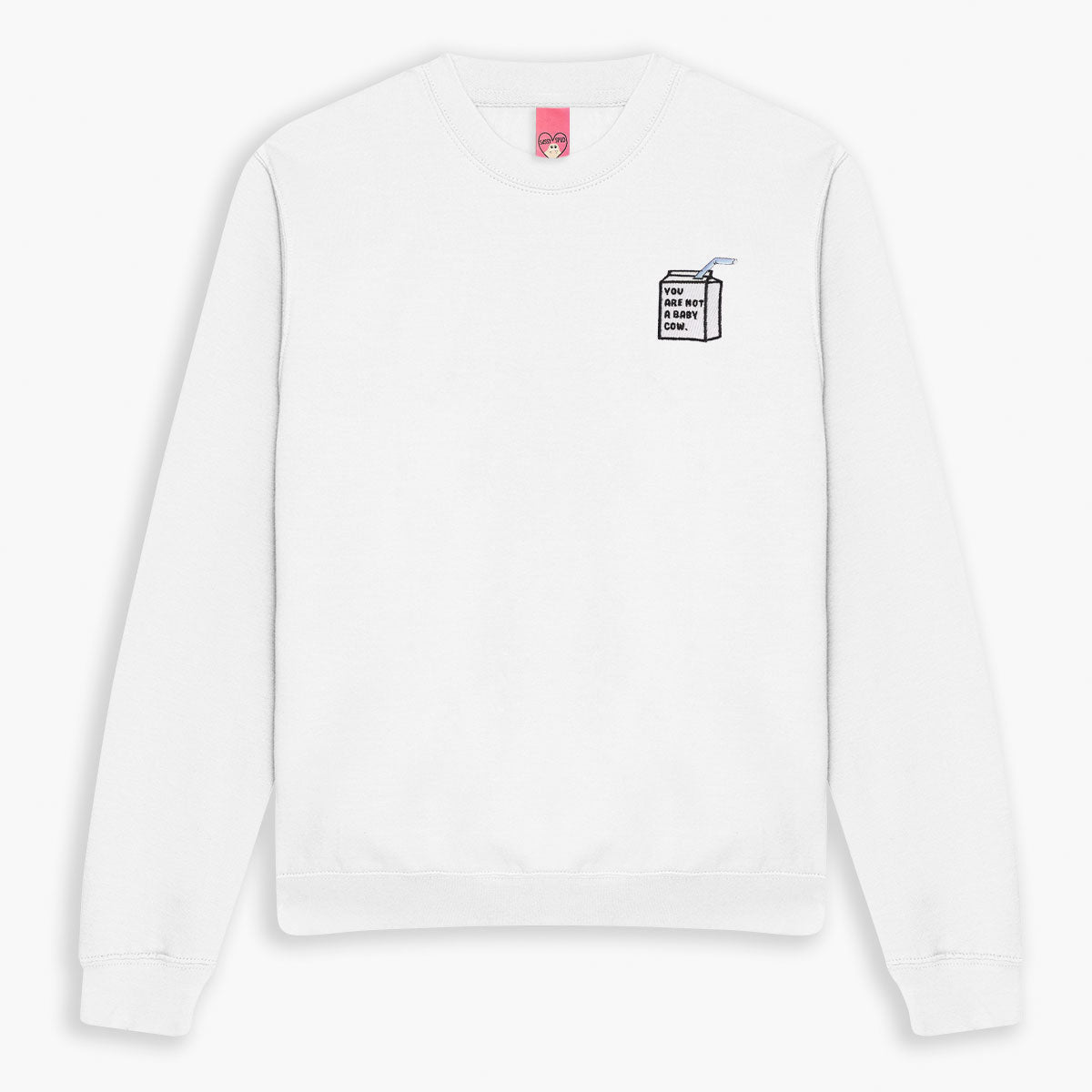 Baby Cow Embroidered Sweatshirt (Unisex)