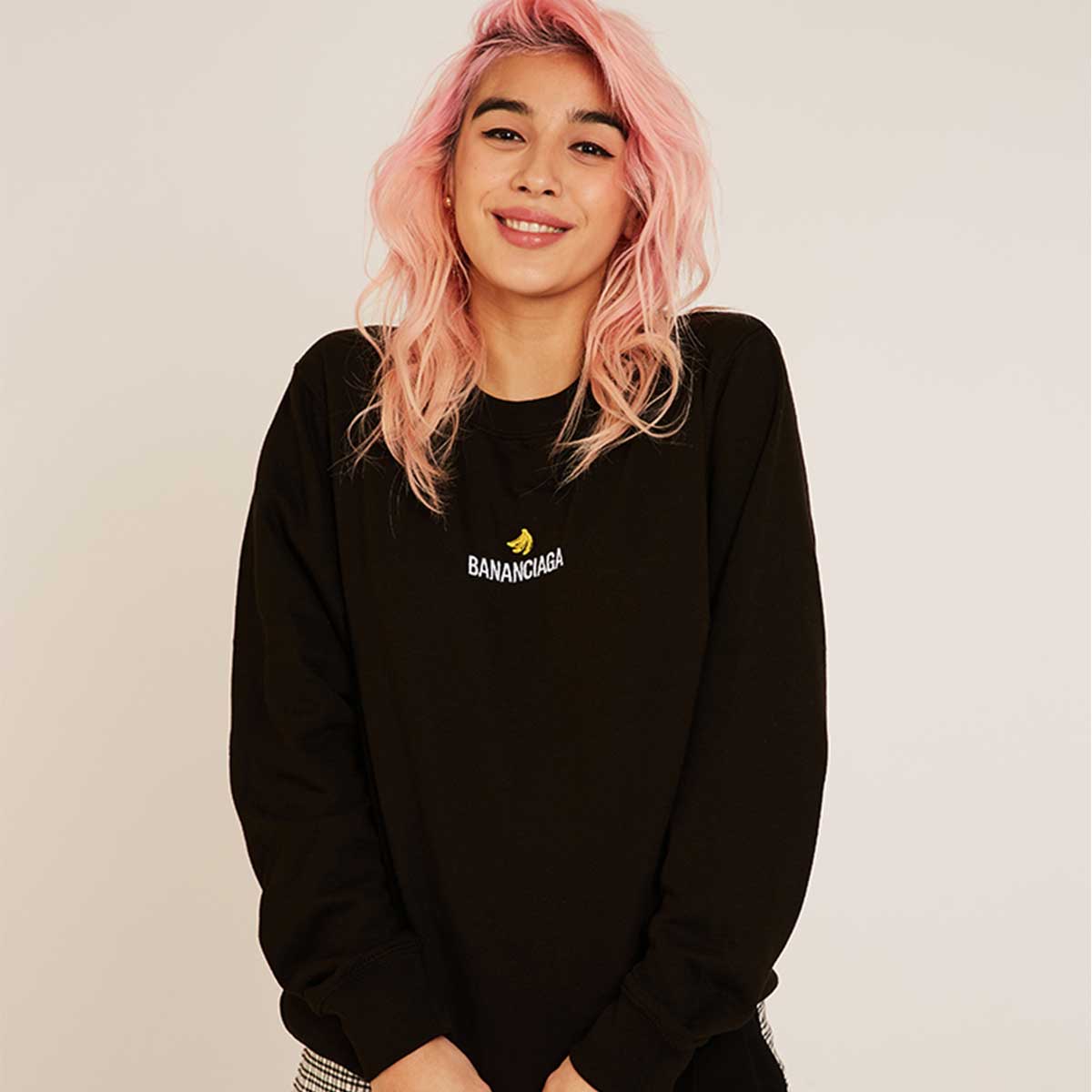 Bananciaga Embroidered Sweatshirt (Unisex)