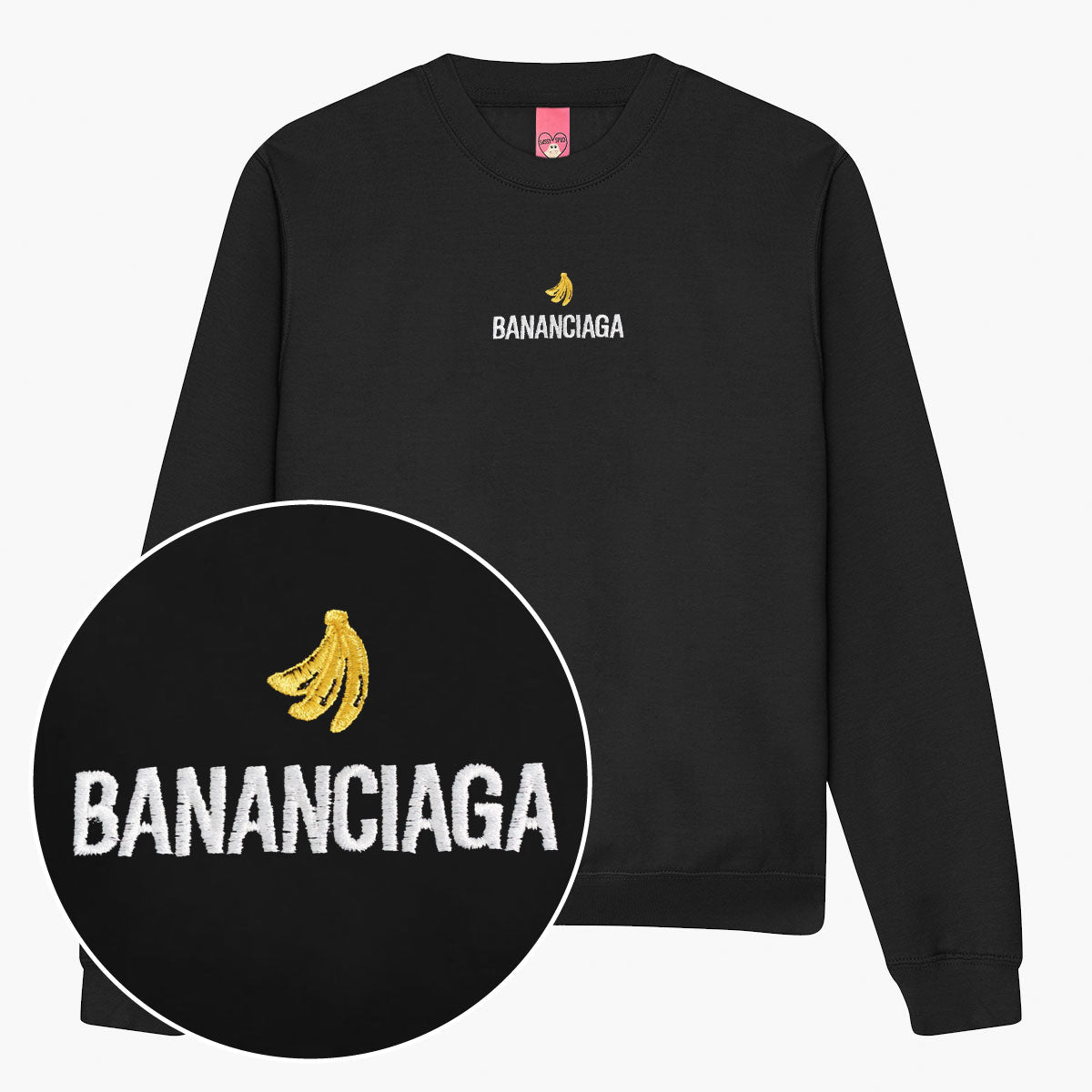 Bananciaga Embroidered Sweatshirt (Unisex)