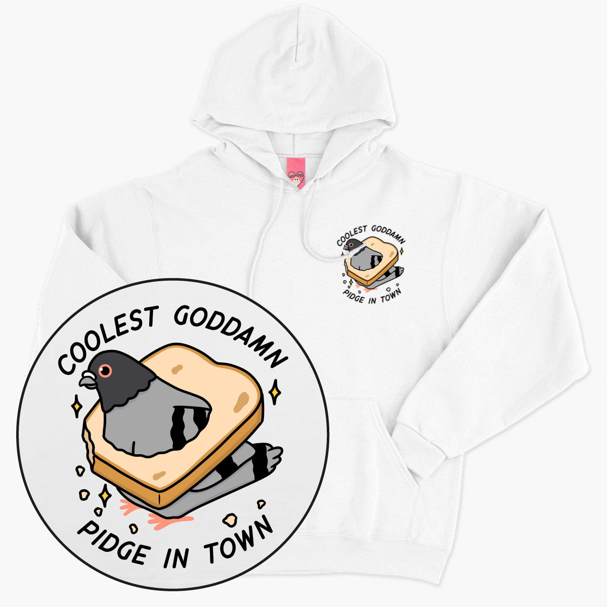 Bread Pigeon Hoodie (Unisex)
