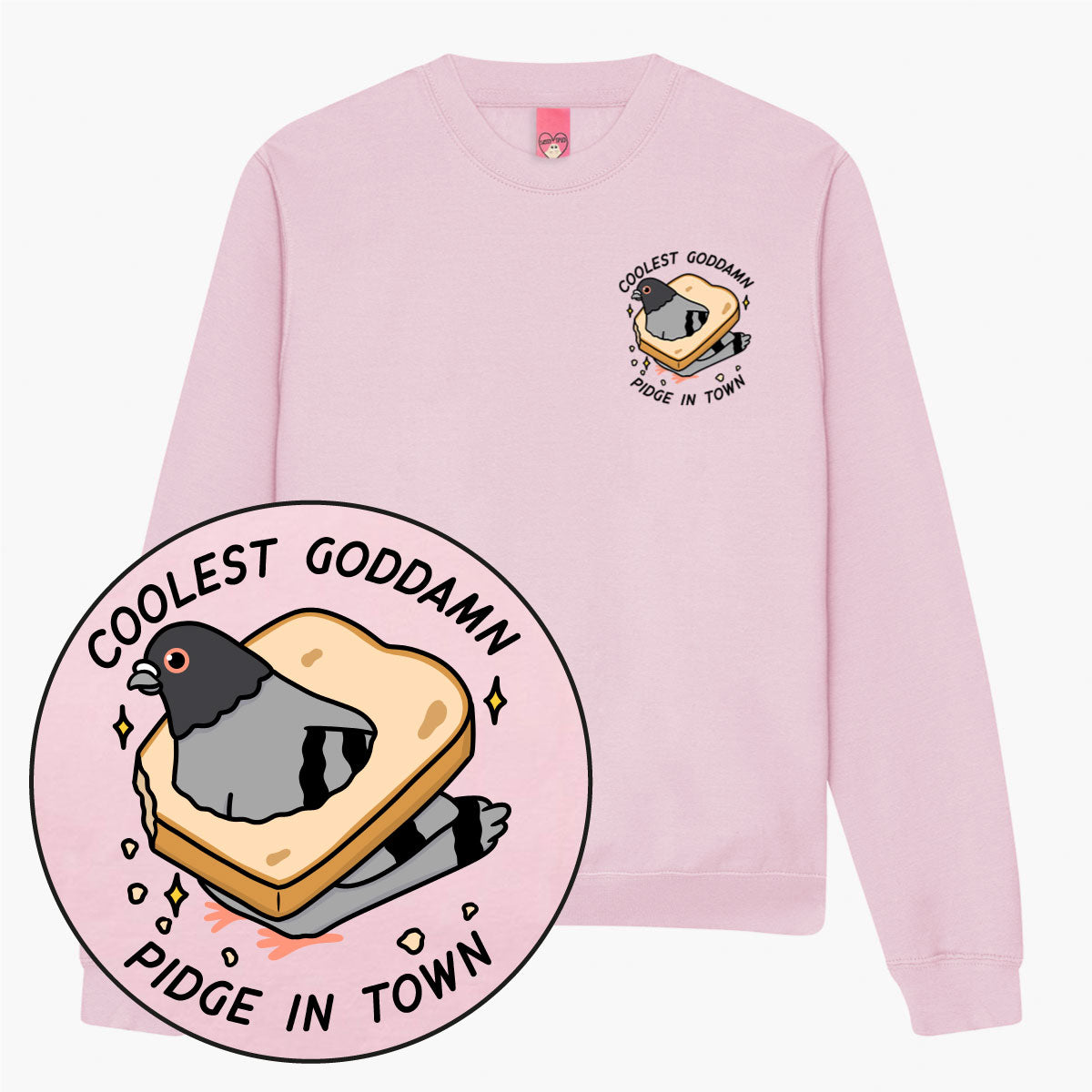 Bread Pigeon Sweatshirt (Unisex)