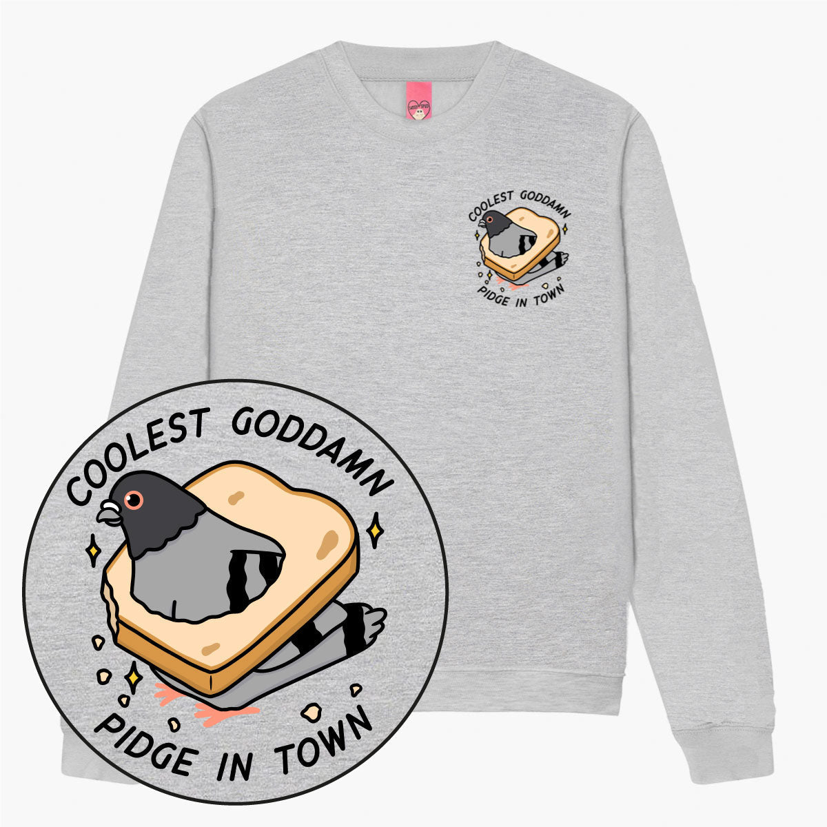 Bread Pigeon Sweatshirt (Unisex)