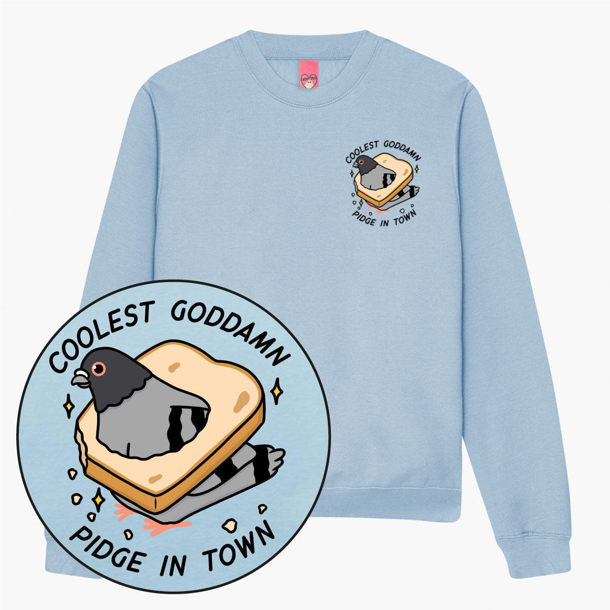 Bread Pigeon Sweatshirt (Unisex)