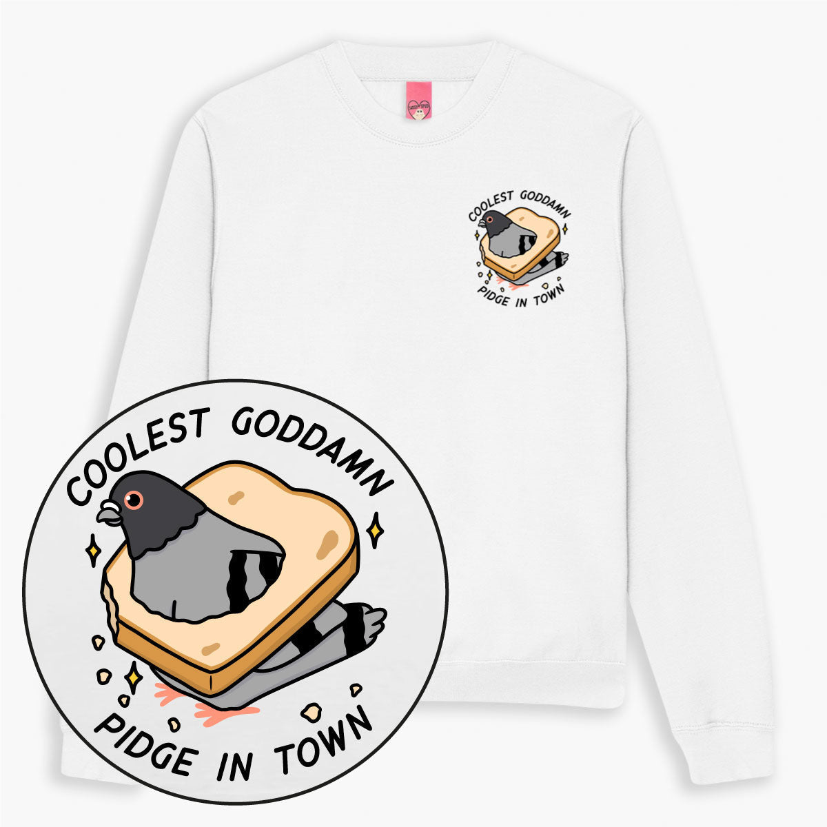Bread Pigeon Sweatshirt (Unisex)