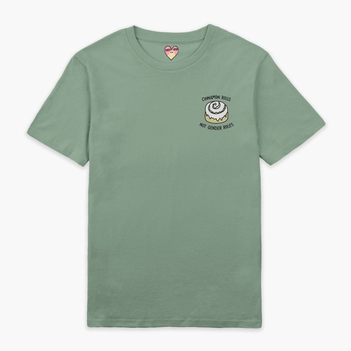 Cinnamon Rolls Embroidered T-Shirt (Unisex)