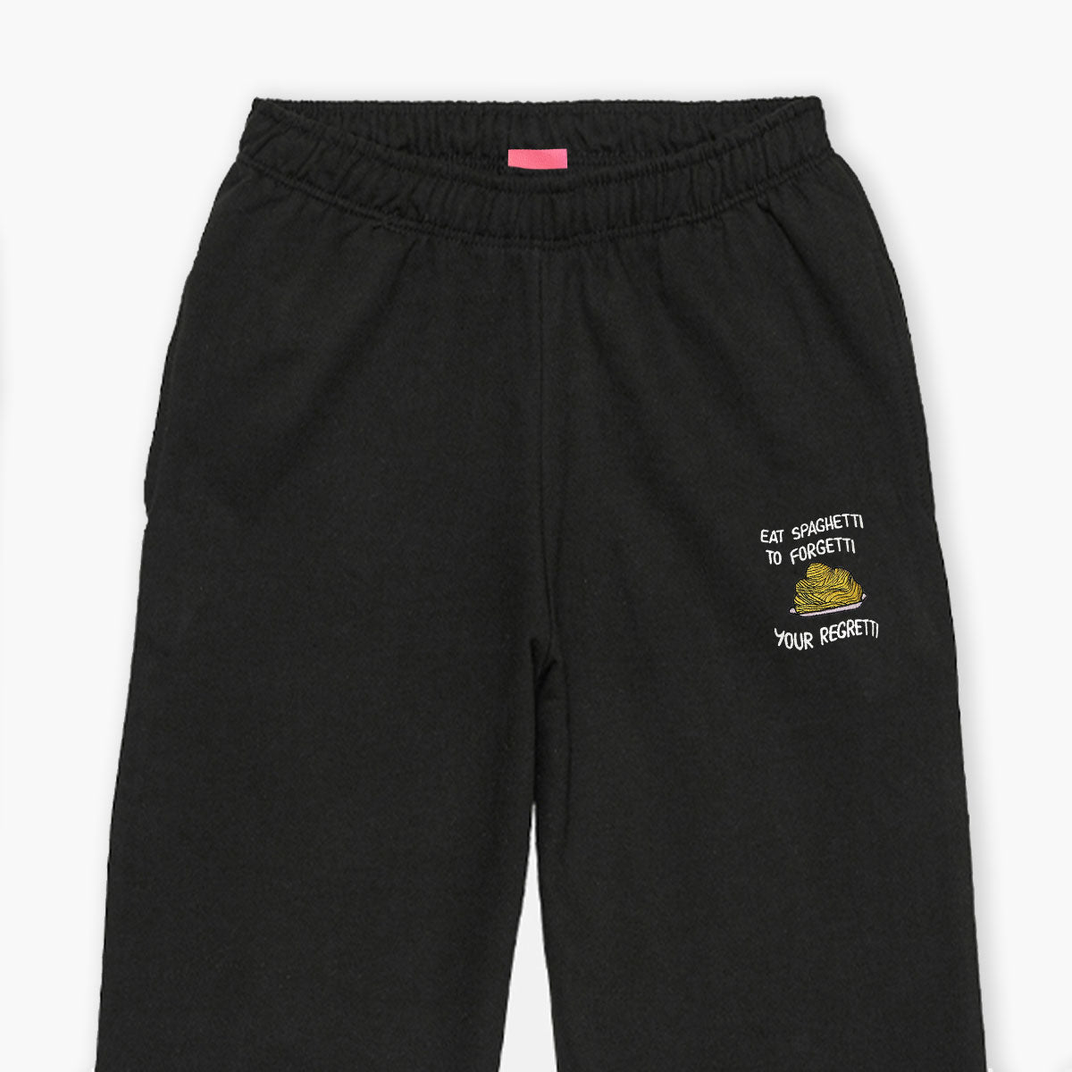 Eat Spaghetti Embroidered Joggers (Unisex)