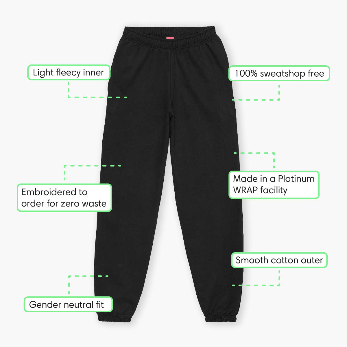 Eat Spaghetti Embroidered Joggers (Unisex)