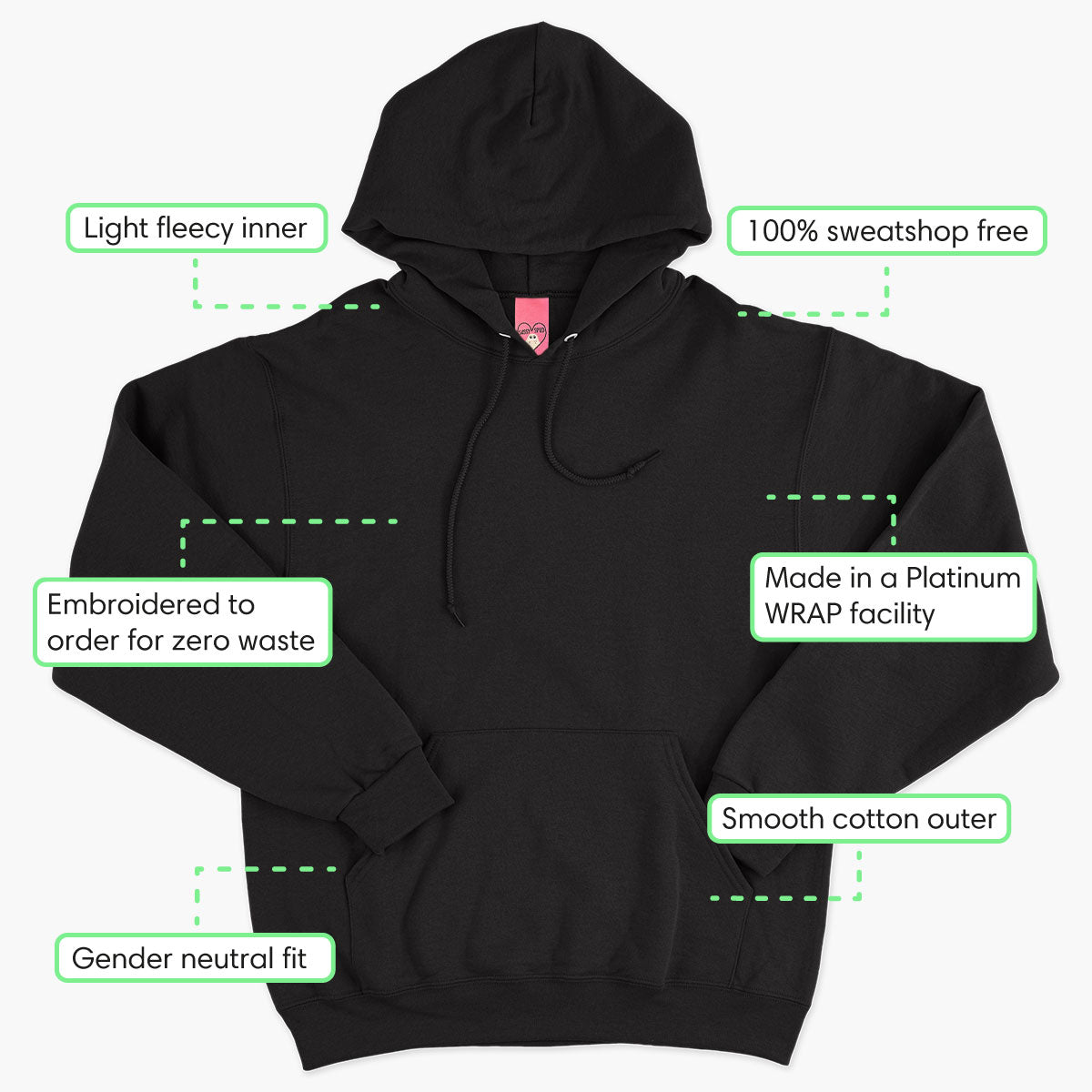 Eyeroll Embroidered Hoodie (Unisex)