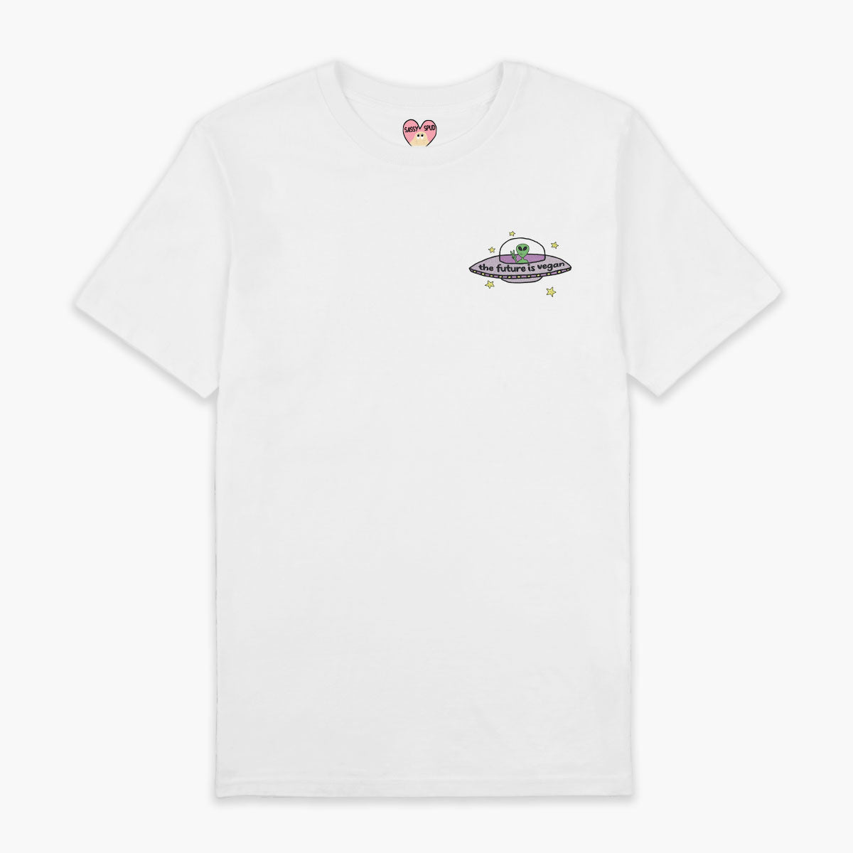 Future Is Vegan Embroidered T-Shirt (Unisex)