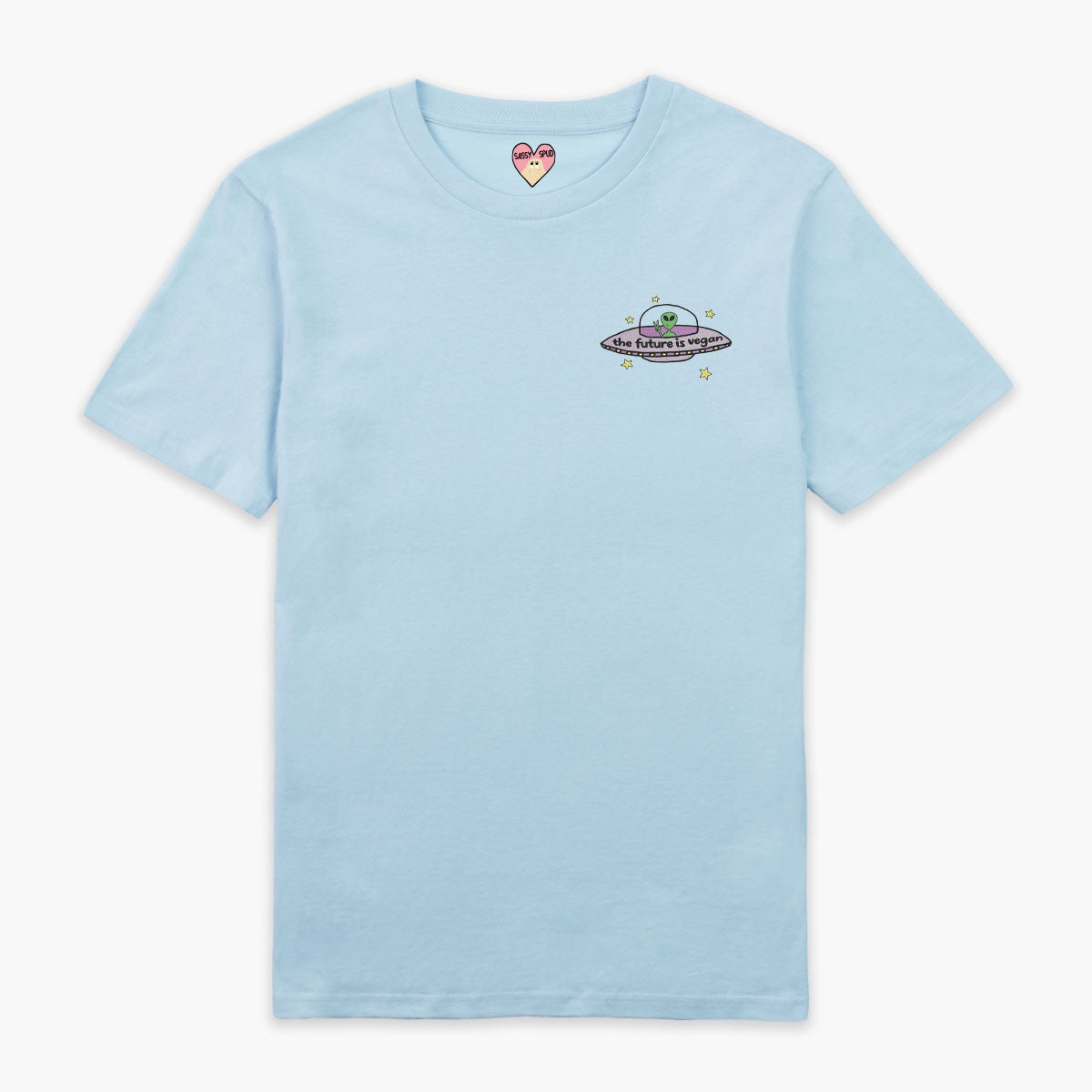 Future Is Vegan Embroidered T-Shirt (Unisex)