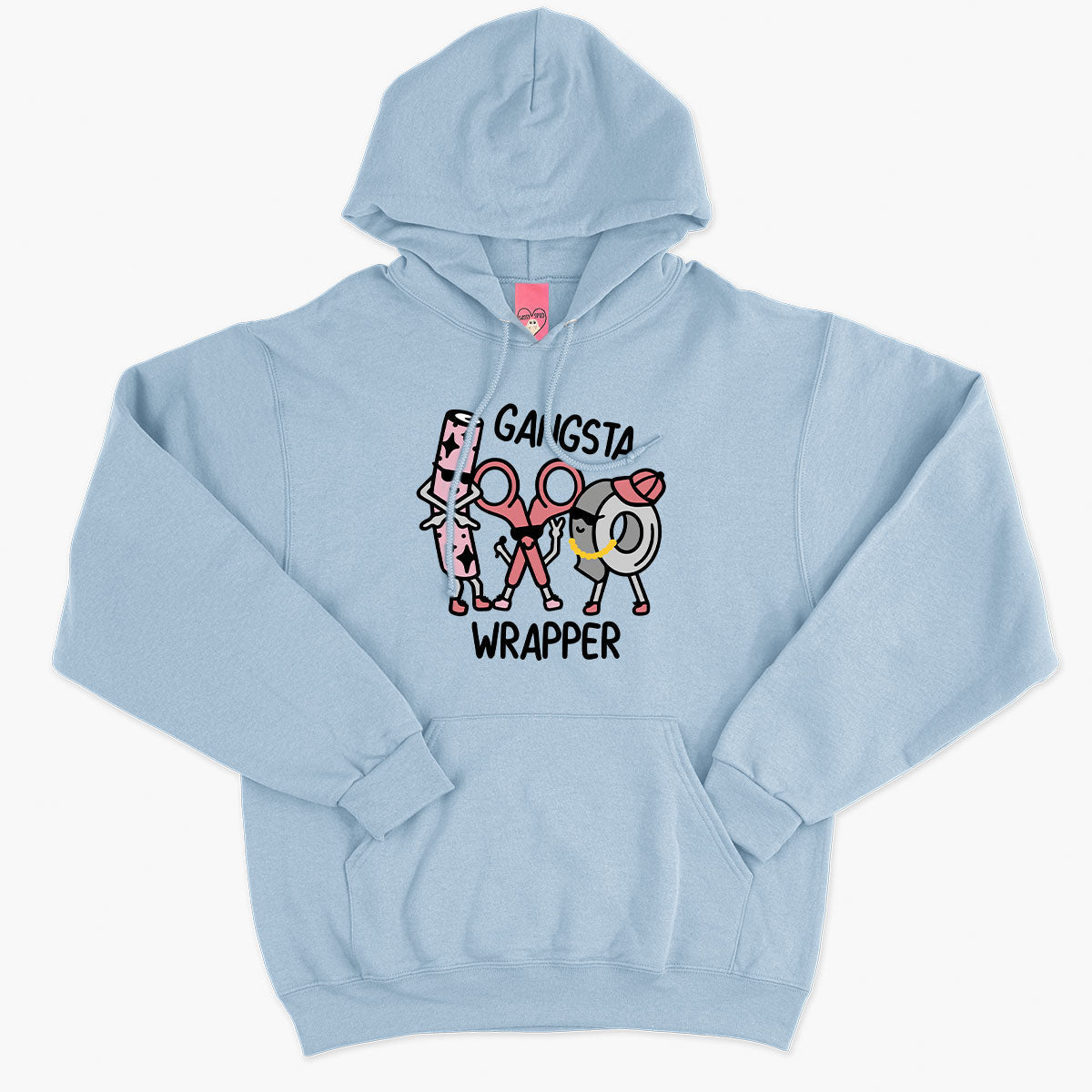 Gangster Wrapper Christmas Hoodie (Unisex)
