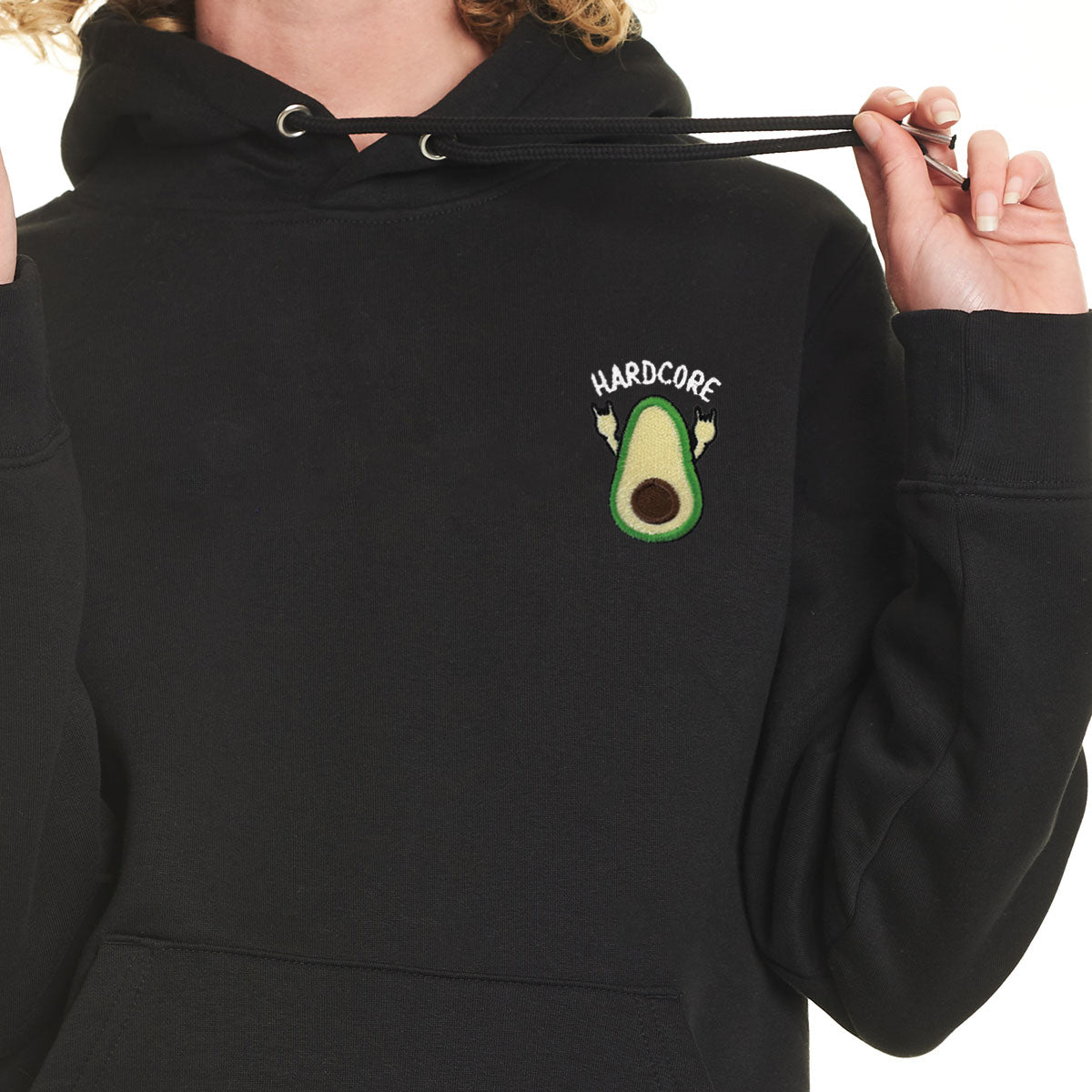 Hardcore Embroidered Hoodie (Unisex)