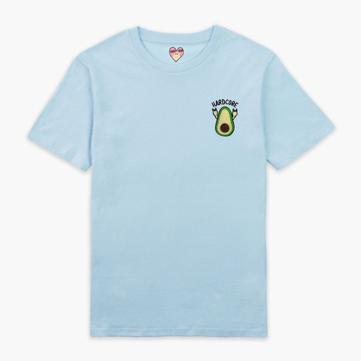 Hardcore Embroidered T-Shirt (Unisex)