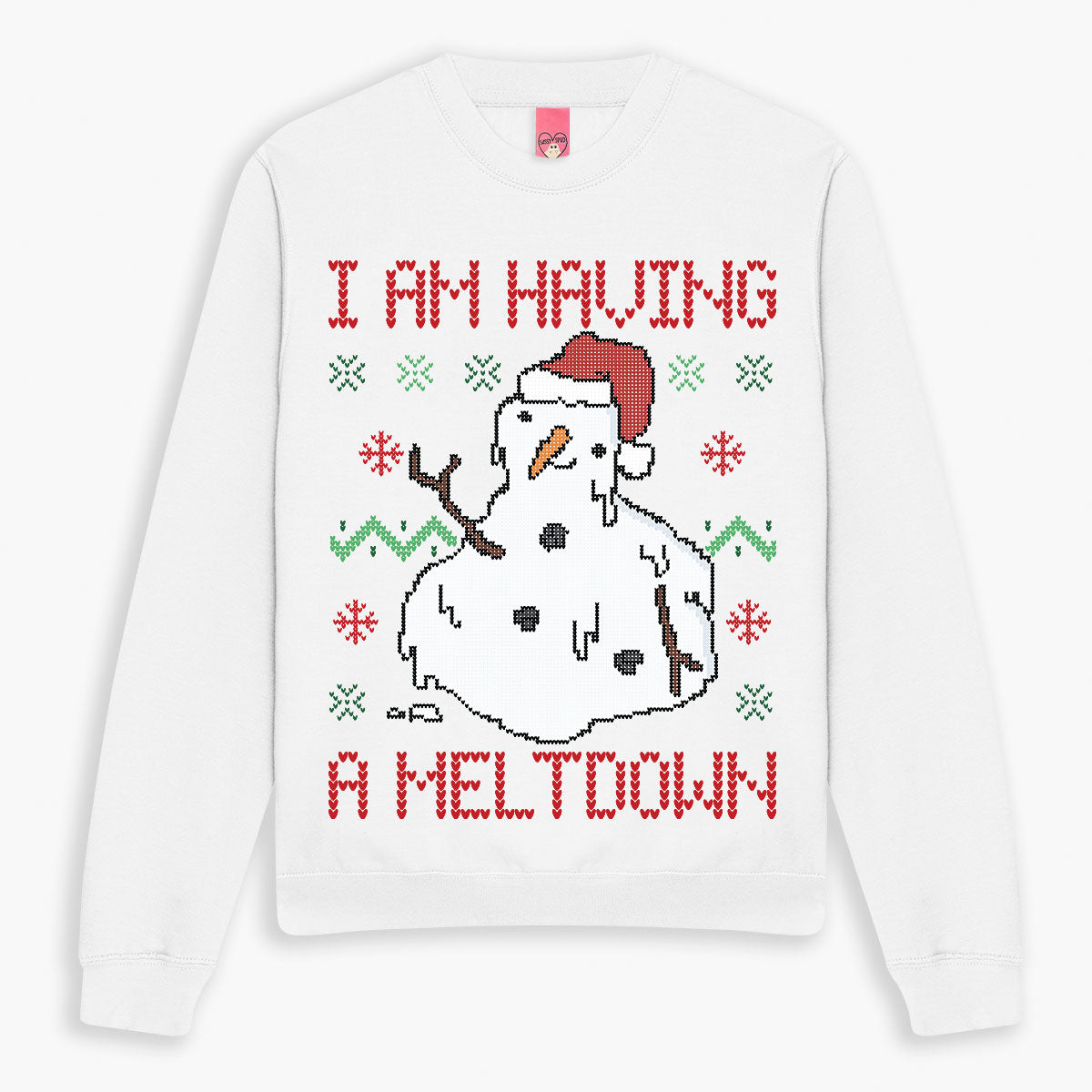 Having A Meltdown Christmas Jumper (Unisex)