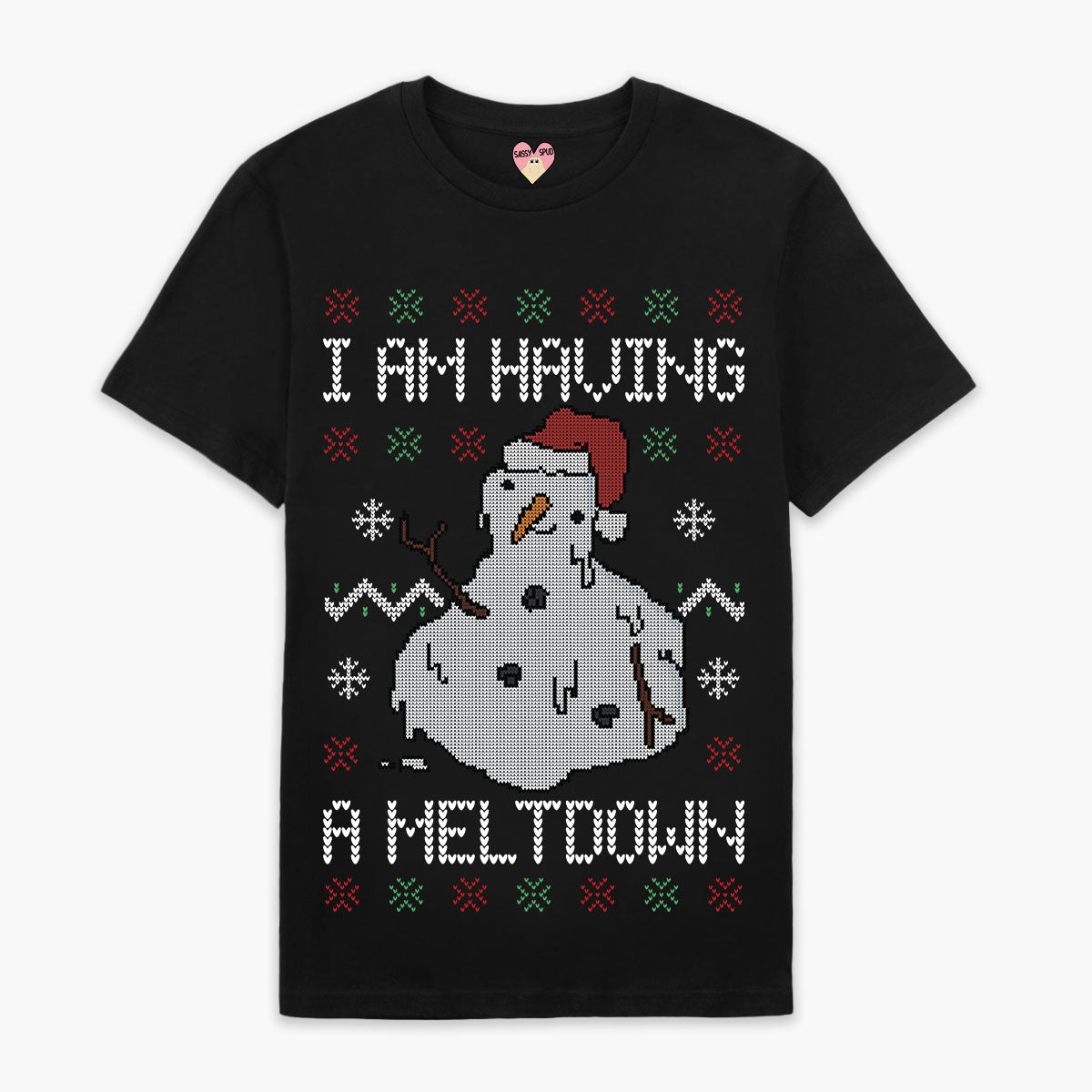 Having A Meltdown Christmas T-Shirt (Unisex)