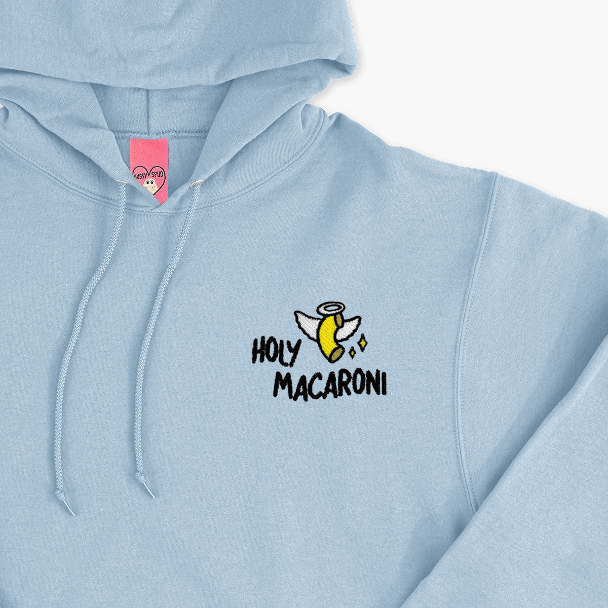 Holy Macaroni Embroidered Hoodie (Unisex)