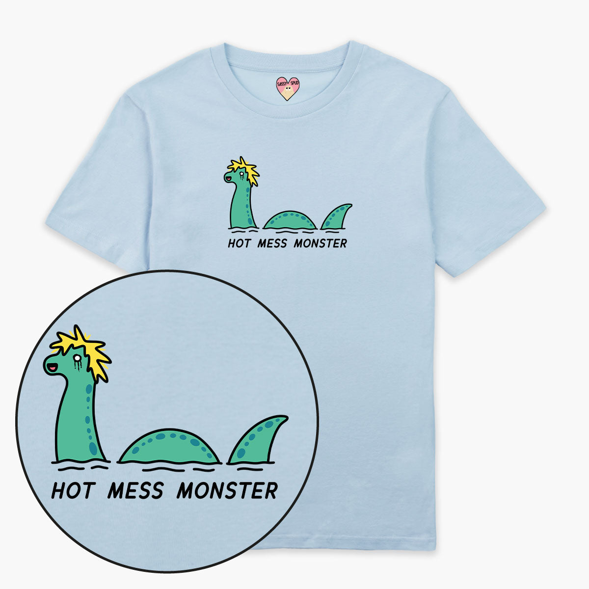 Hot Mess Monster T-Shirt (Unisex)