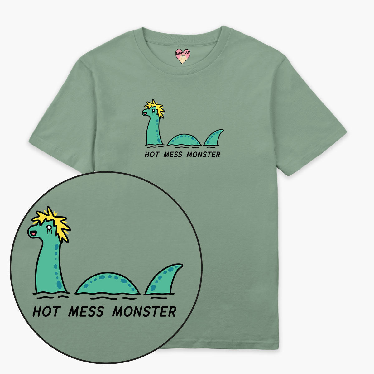 Hot Mess Monster T-Shirt (Unisex)