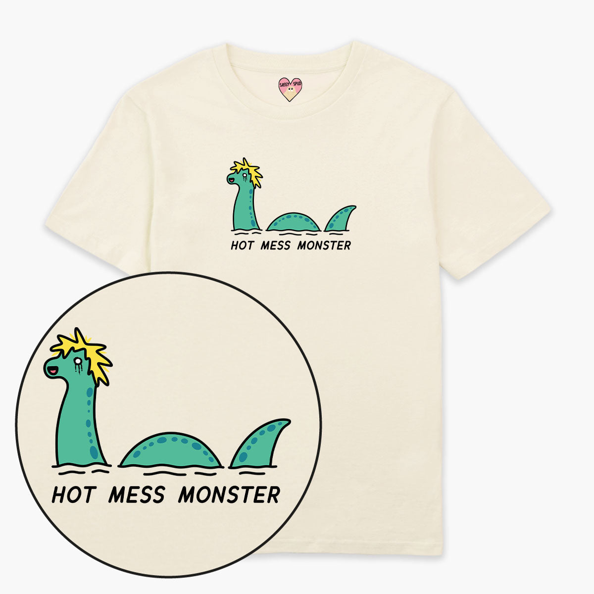 Hot Mess Monster T-Shirt (Unisex)
