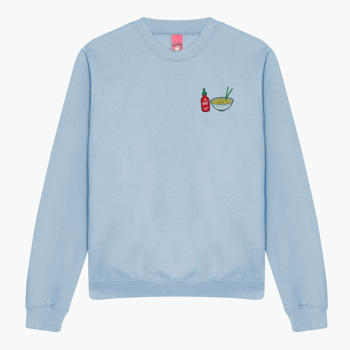 Hot Noodles Embroidered Sweatshirt (Unisex)
