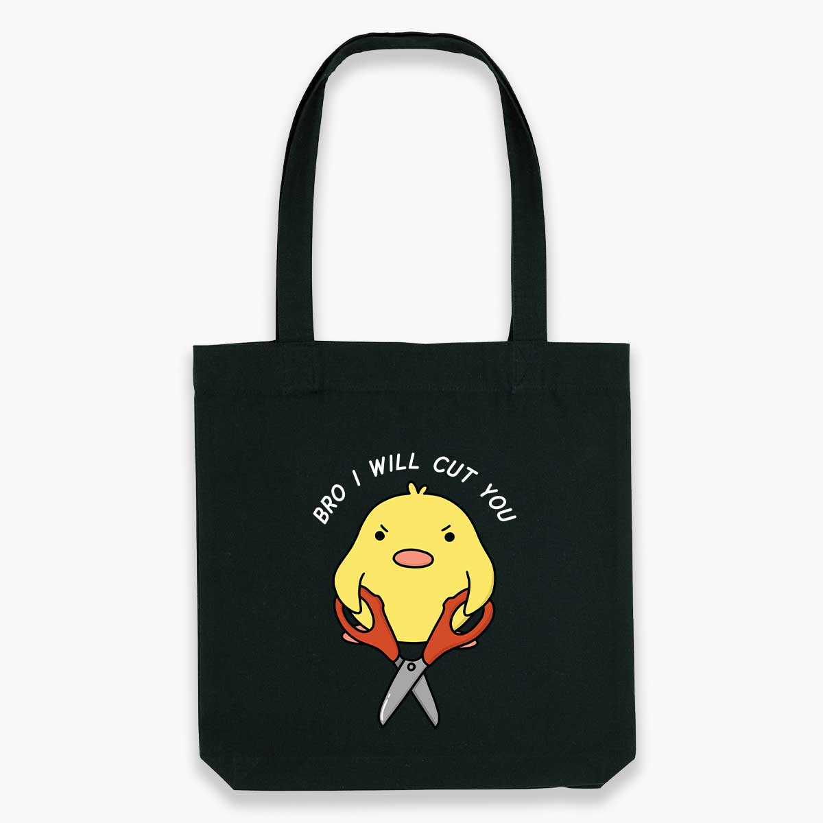 I Will Cut You Tote Bag