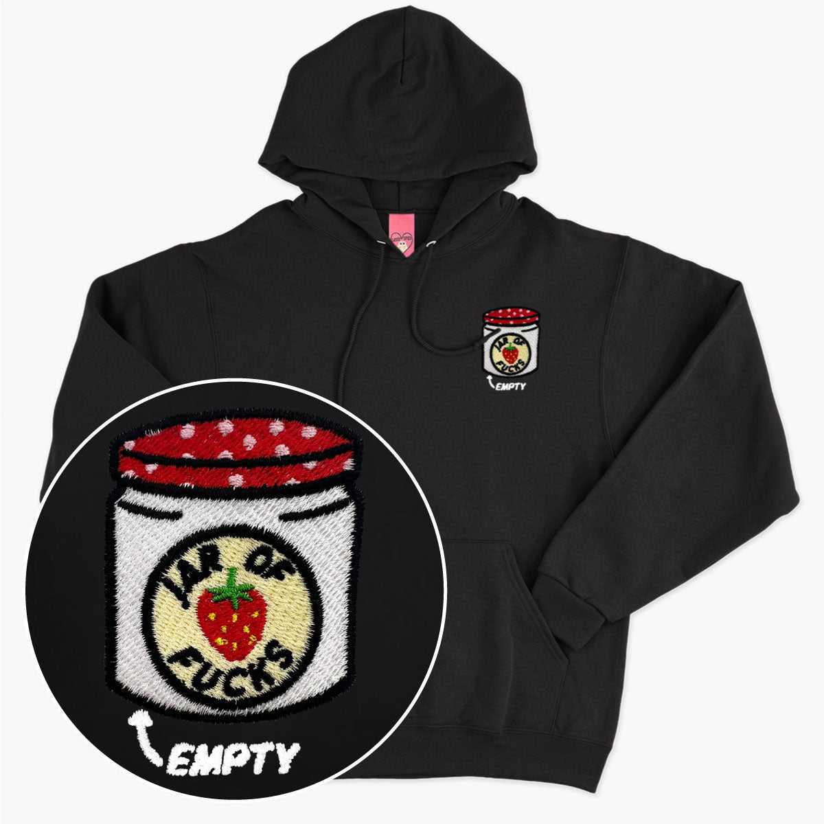 Jam Jar Embroidered Hoodie (Unisex)