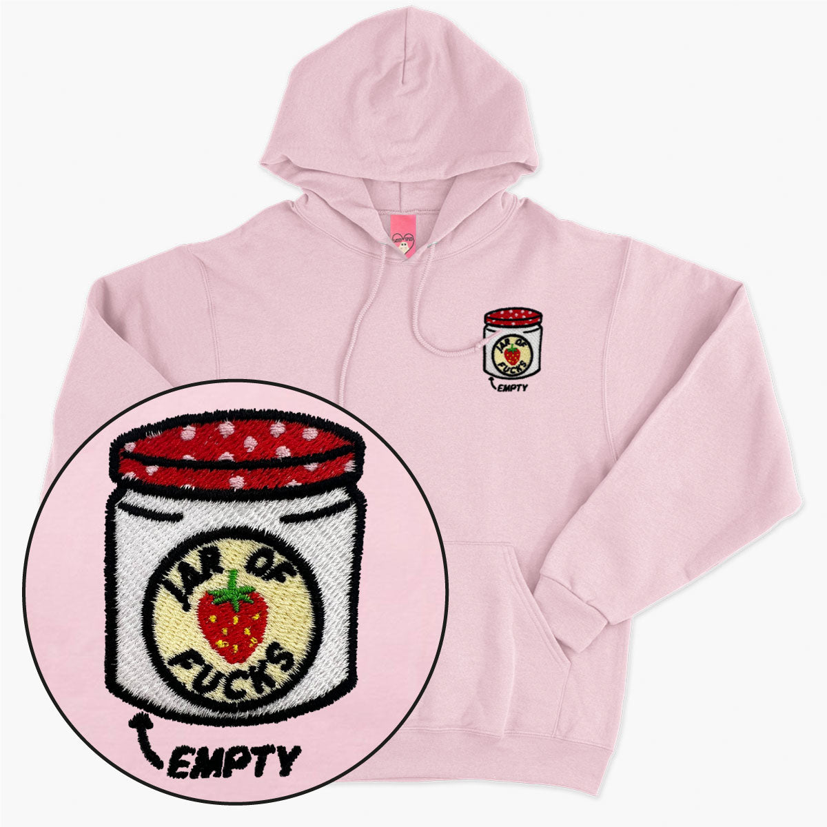 Jam Jar Embroidered Hoodie (Unisex)
