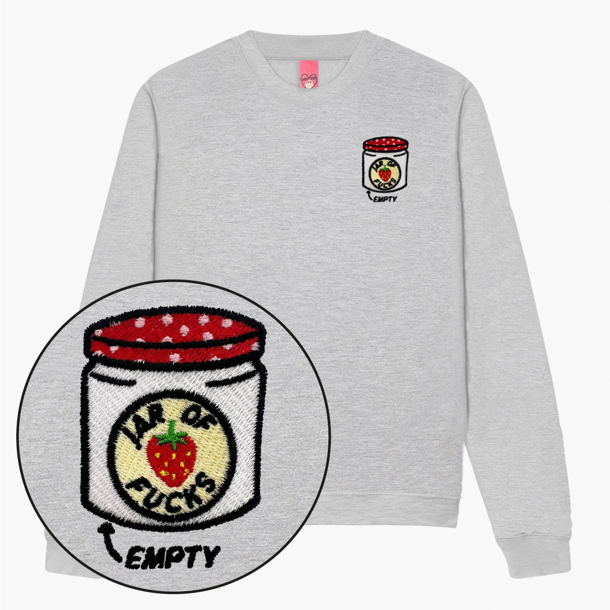 Jam Jar Embroidered Sweatshirt (Unisex)