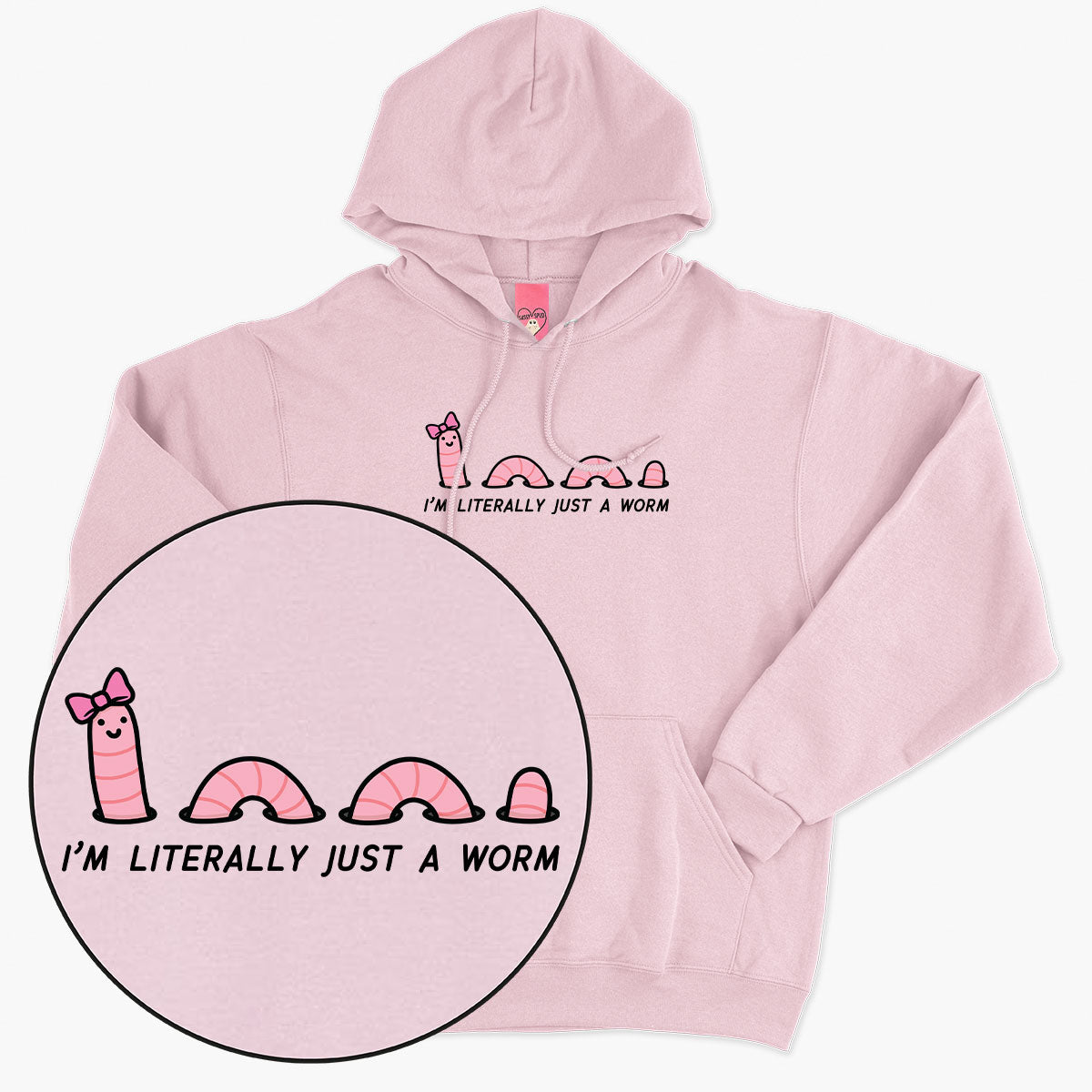 Just A Worm Hoodie (Unisex)