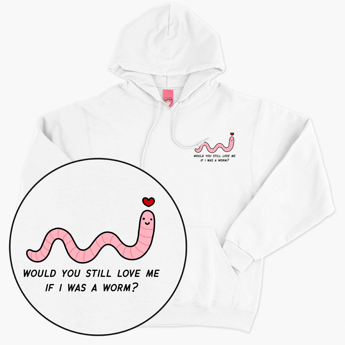 Love Me Worm Hoodie (Unisex)